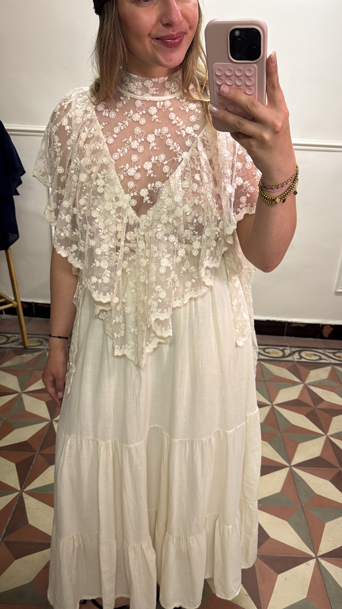 Blouse dentelle - Ophélie