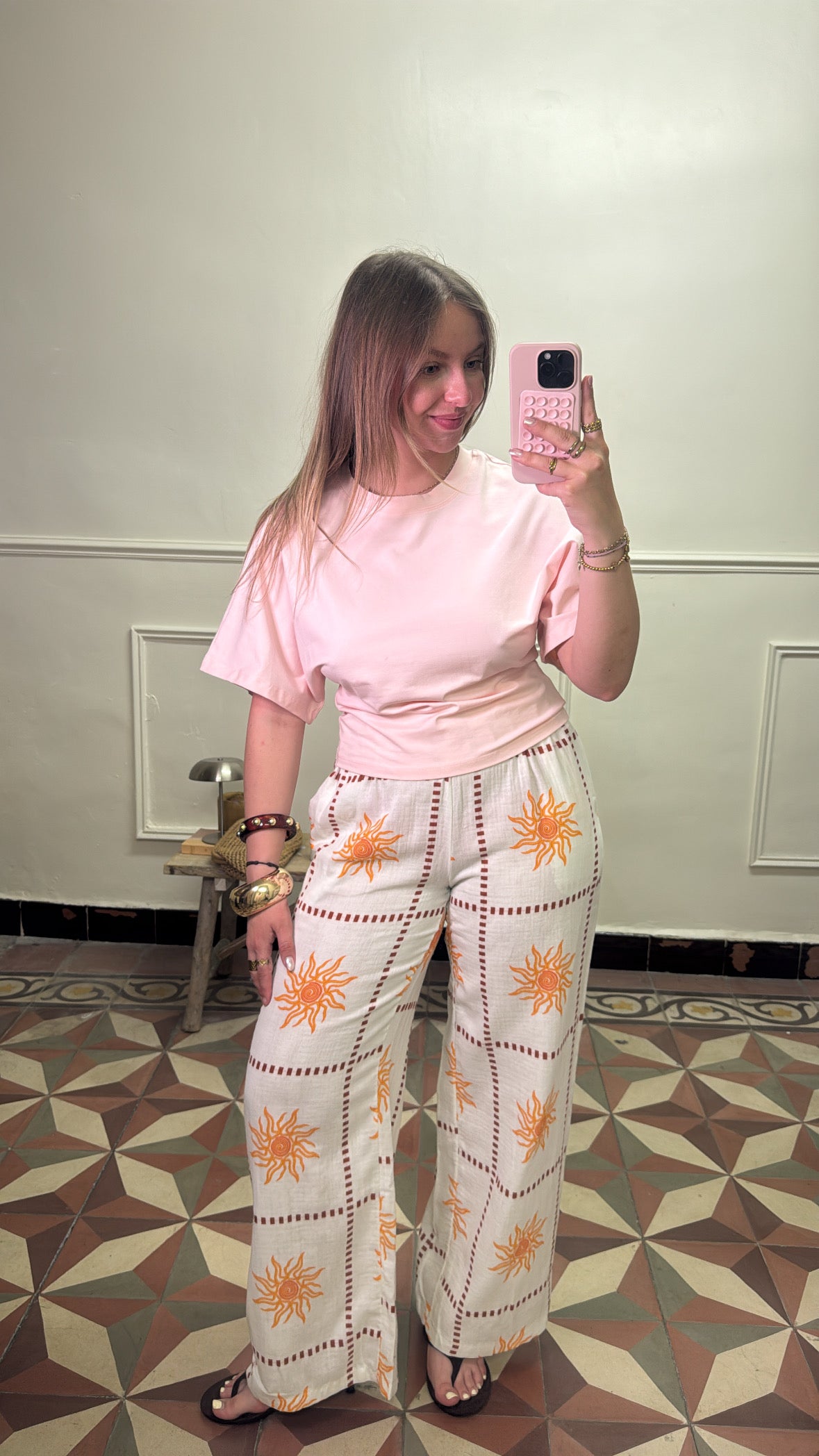 Pantalon soleil - Santorin