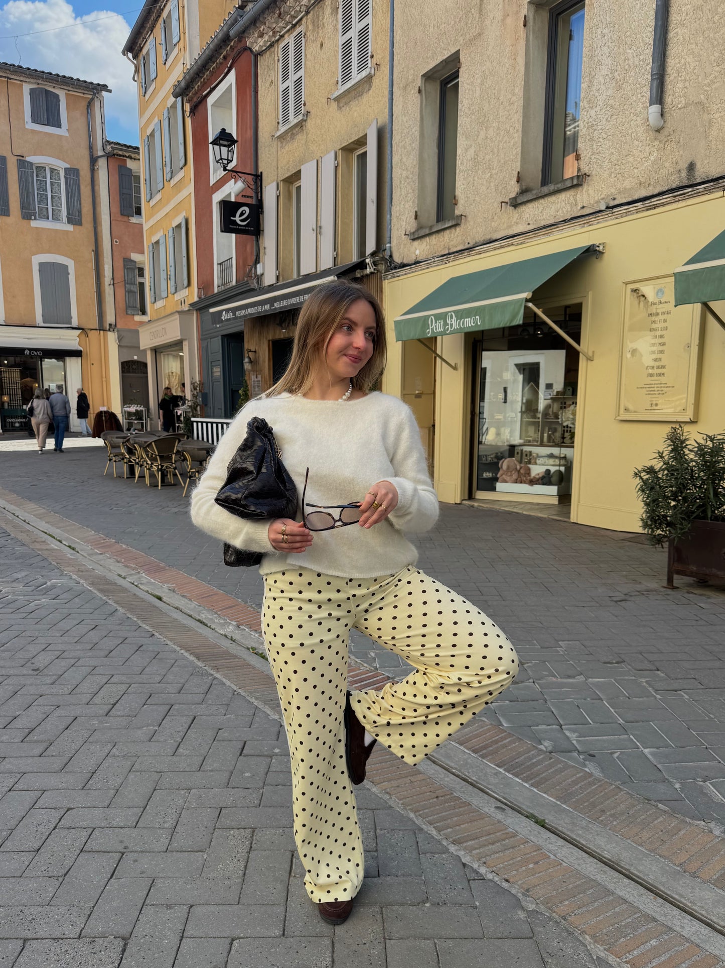 Jogging à pois - Emilie