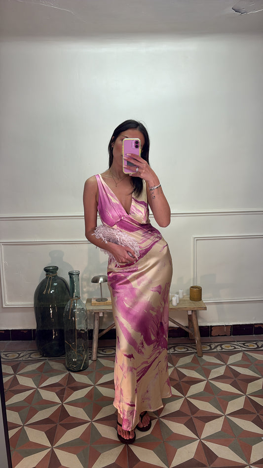 Robe longue dos nu - Liv