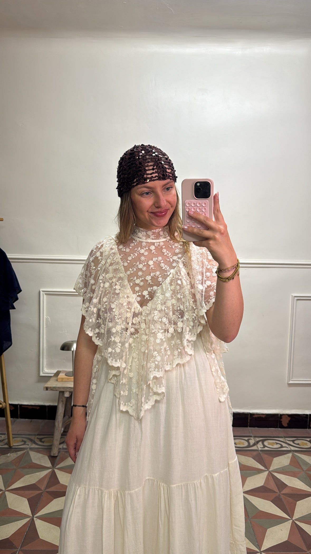 Blouse dentelle - Ophélie