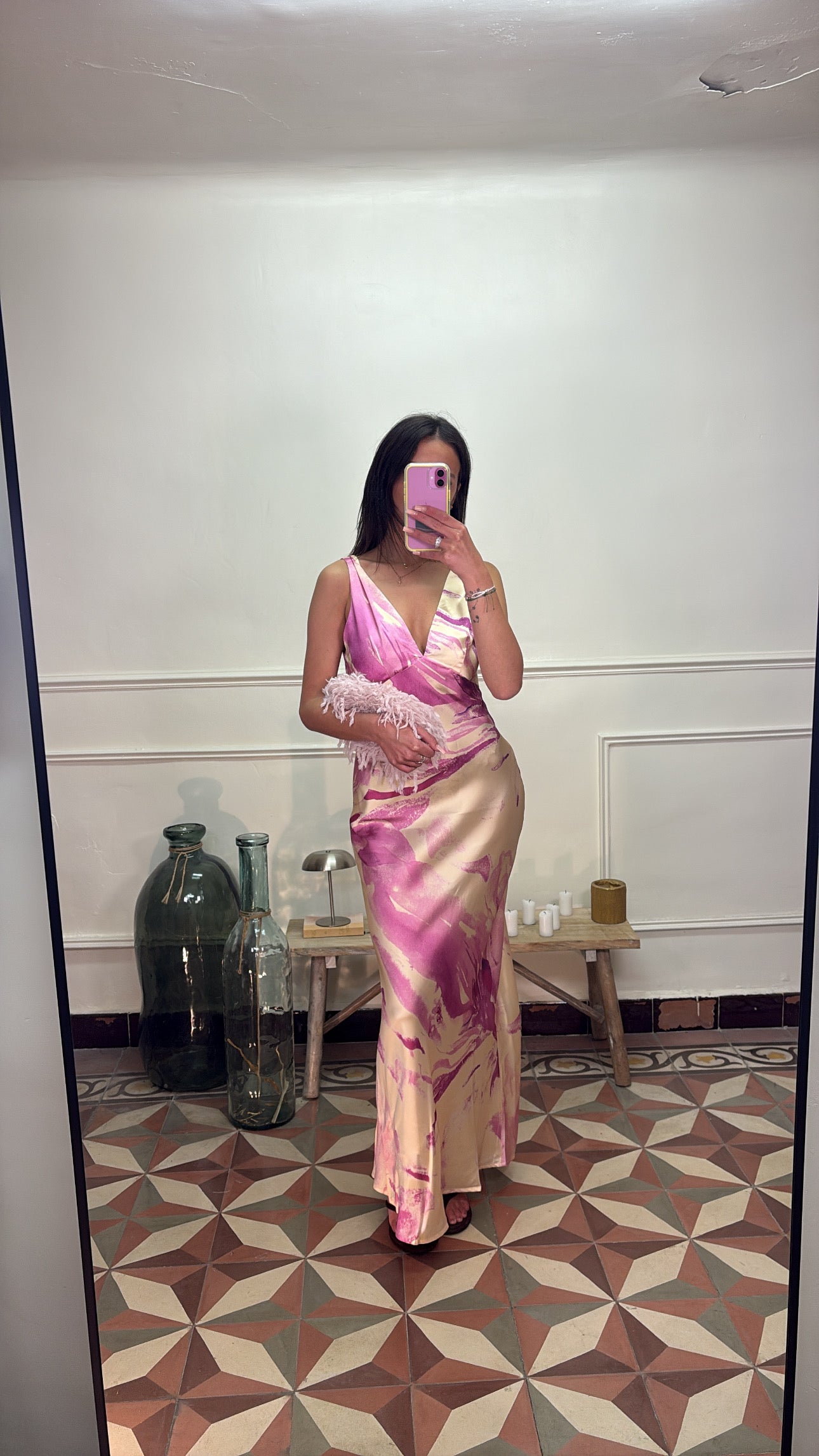 Robe longue dos nu - Liv