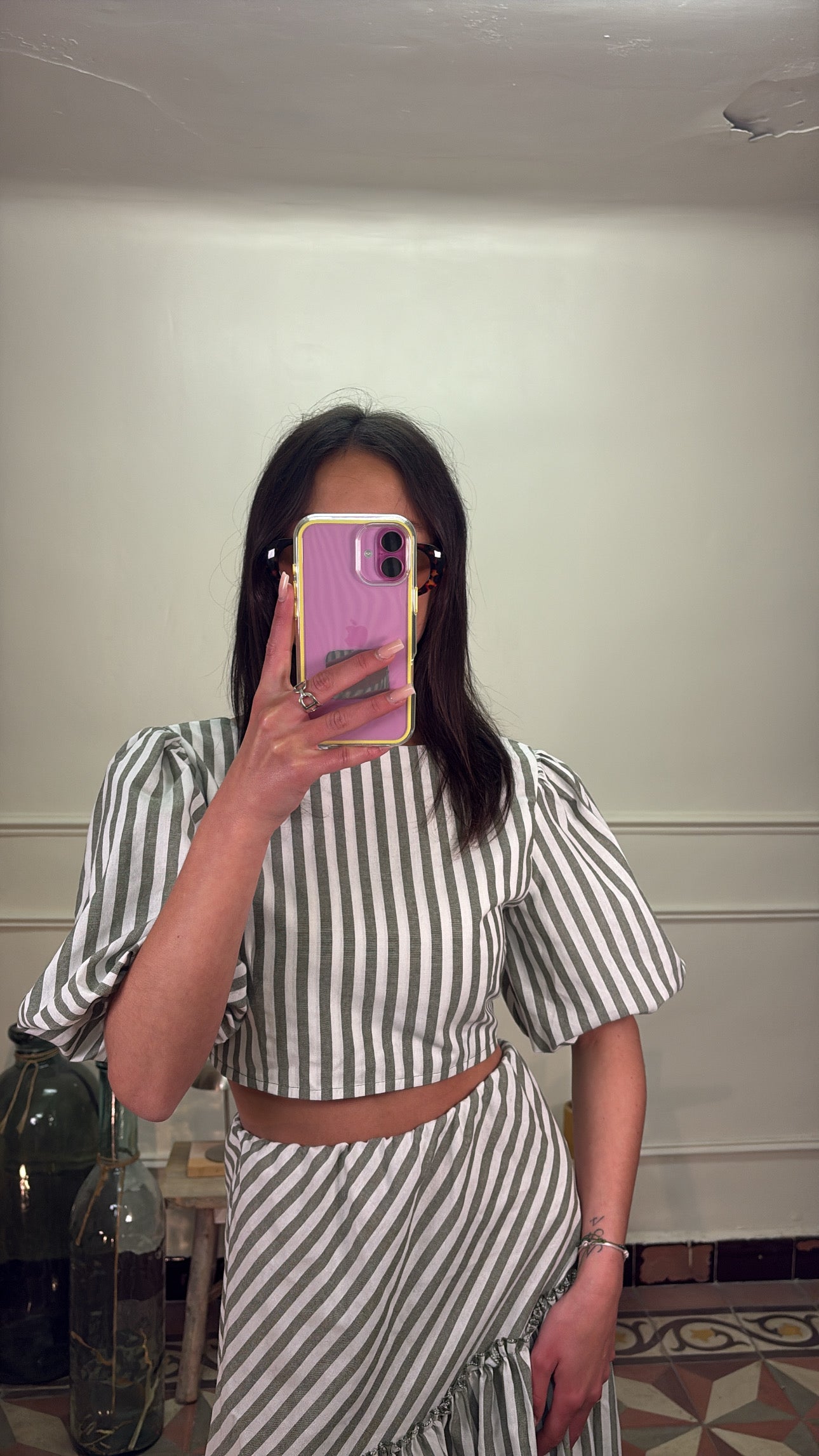 Top rayé - Ensemble June