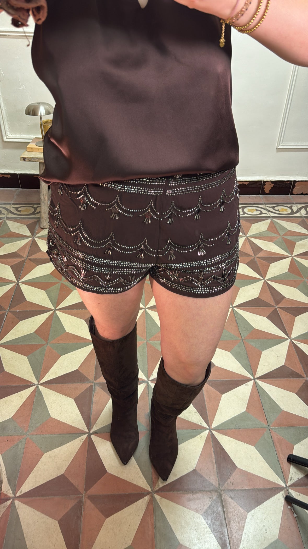 Short chocolat - Numa