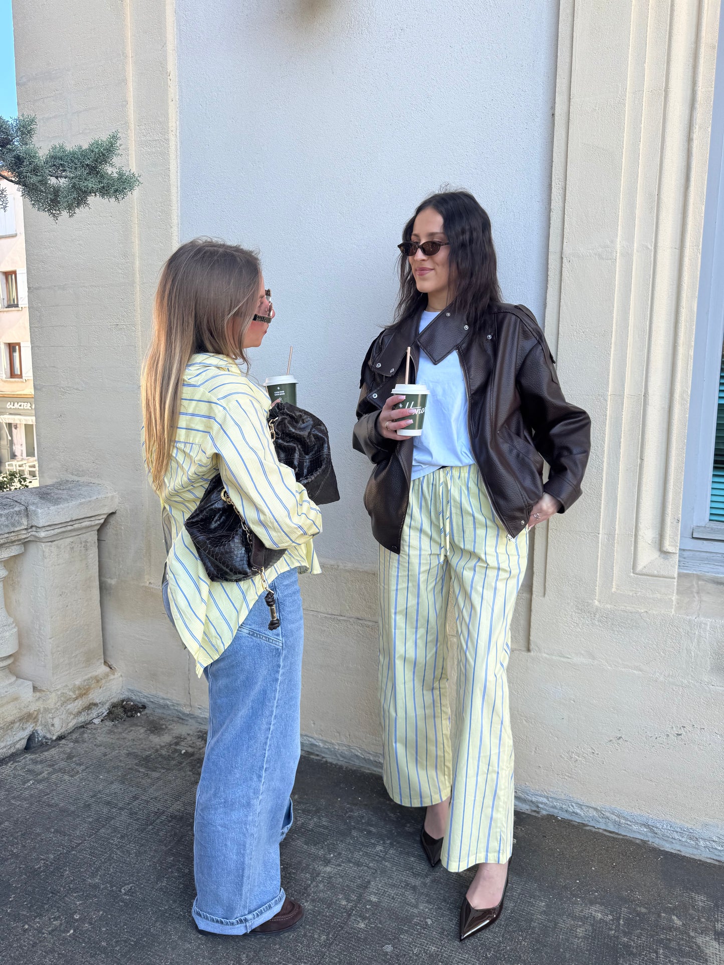 Pantalon rayé - Elio
