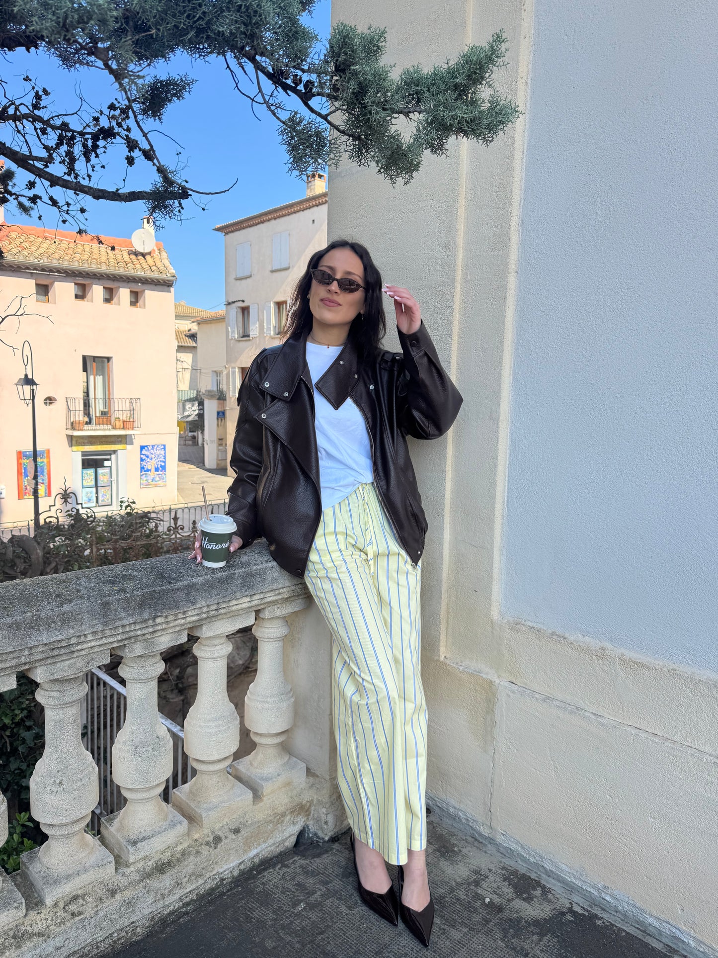 Pantalon rayé - Elio