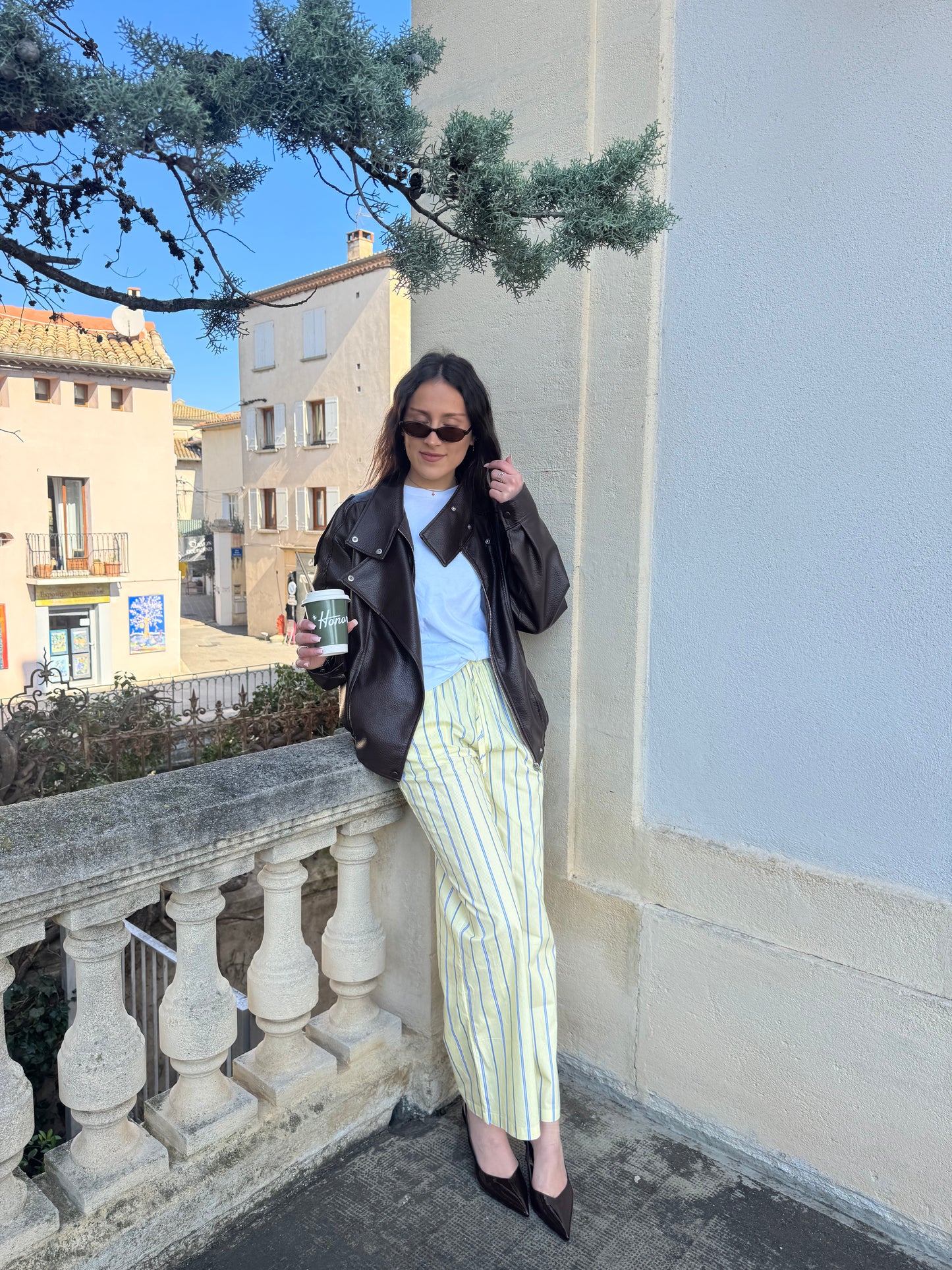 Pantalon rayé - Elio