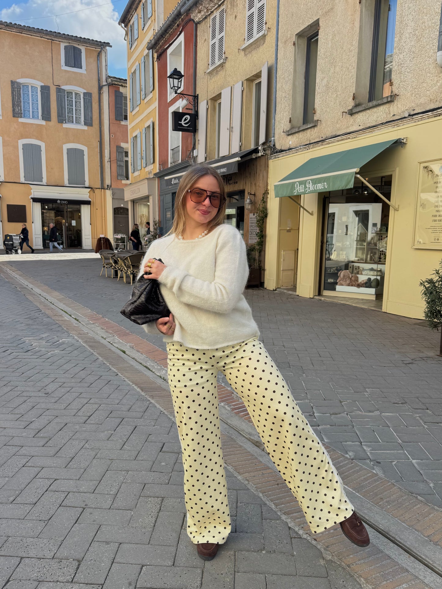 Jogging à pois - Emilie