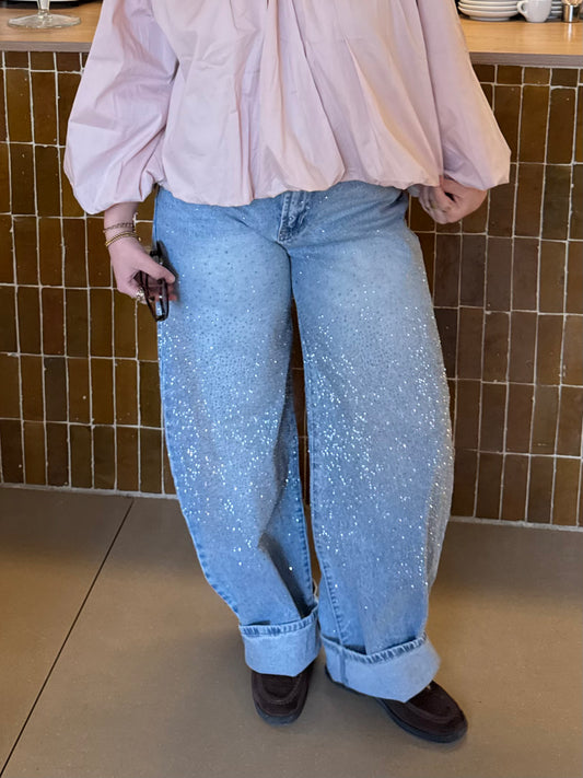 Jean à strass - Alya