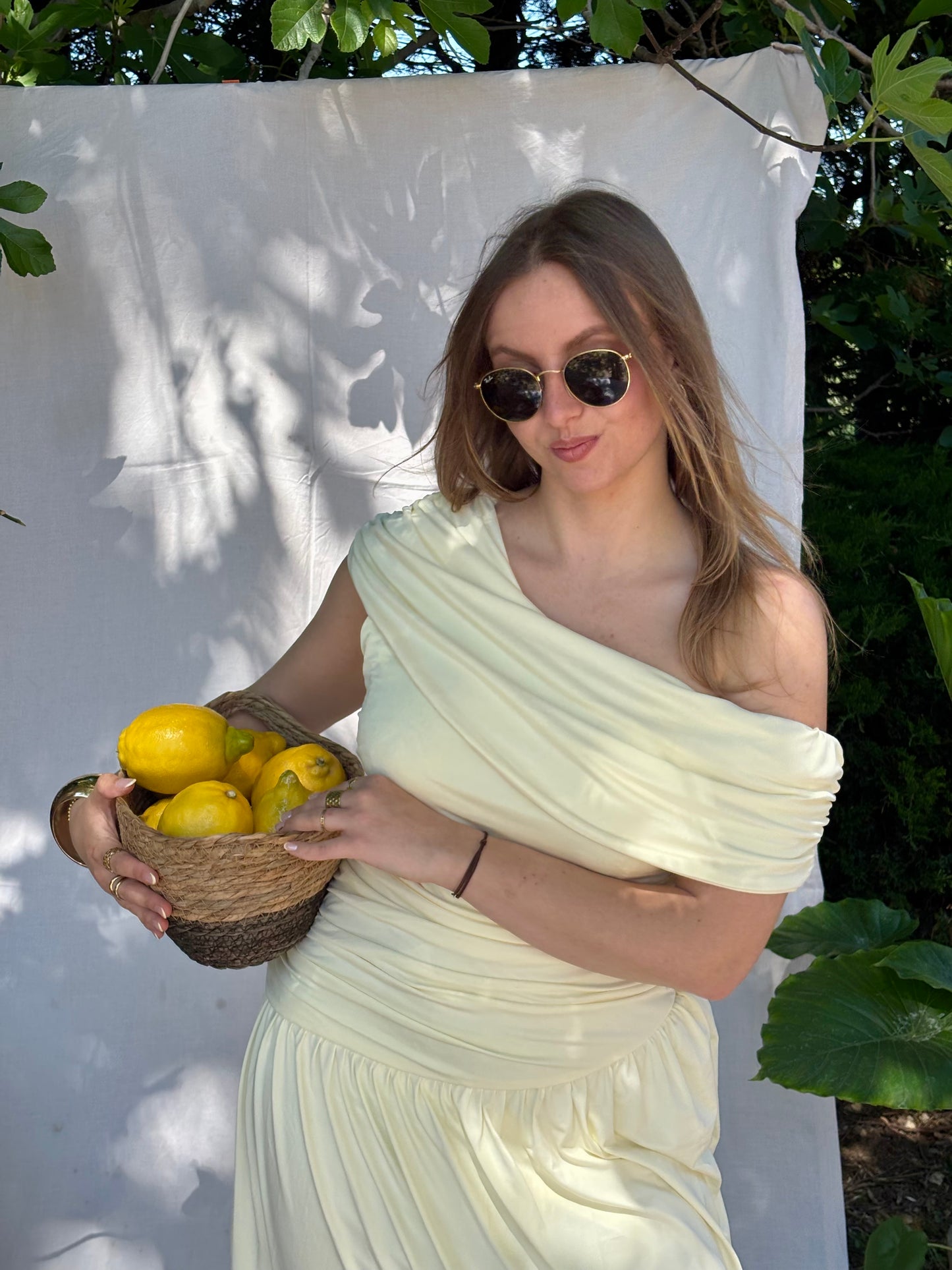 Robe drapée - Emilie
