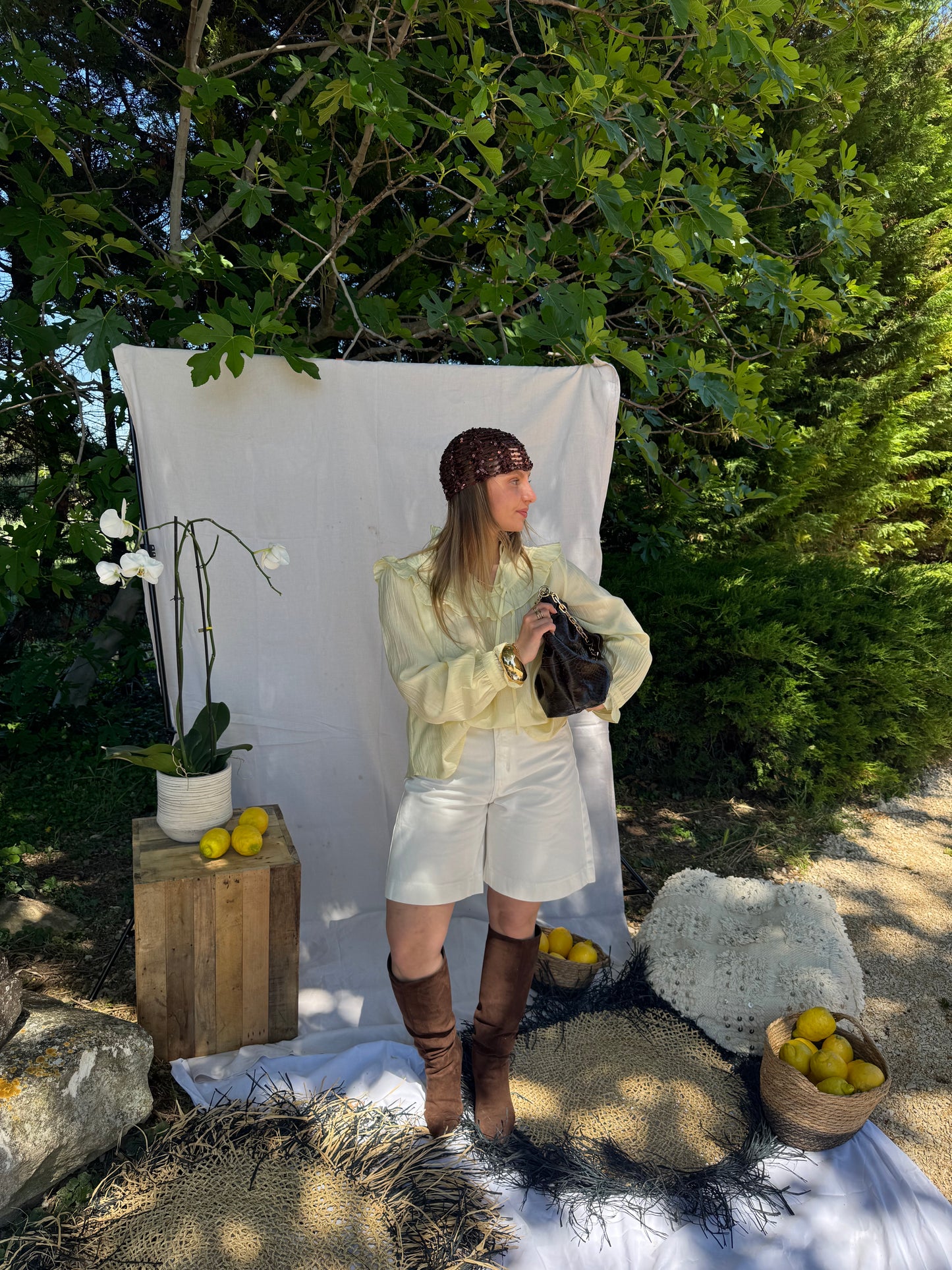 Blouse jaune - Ninon