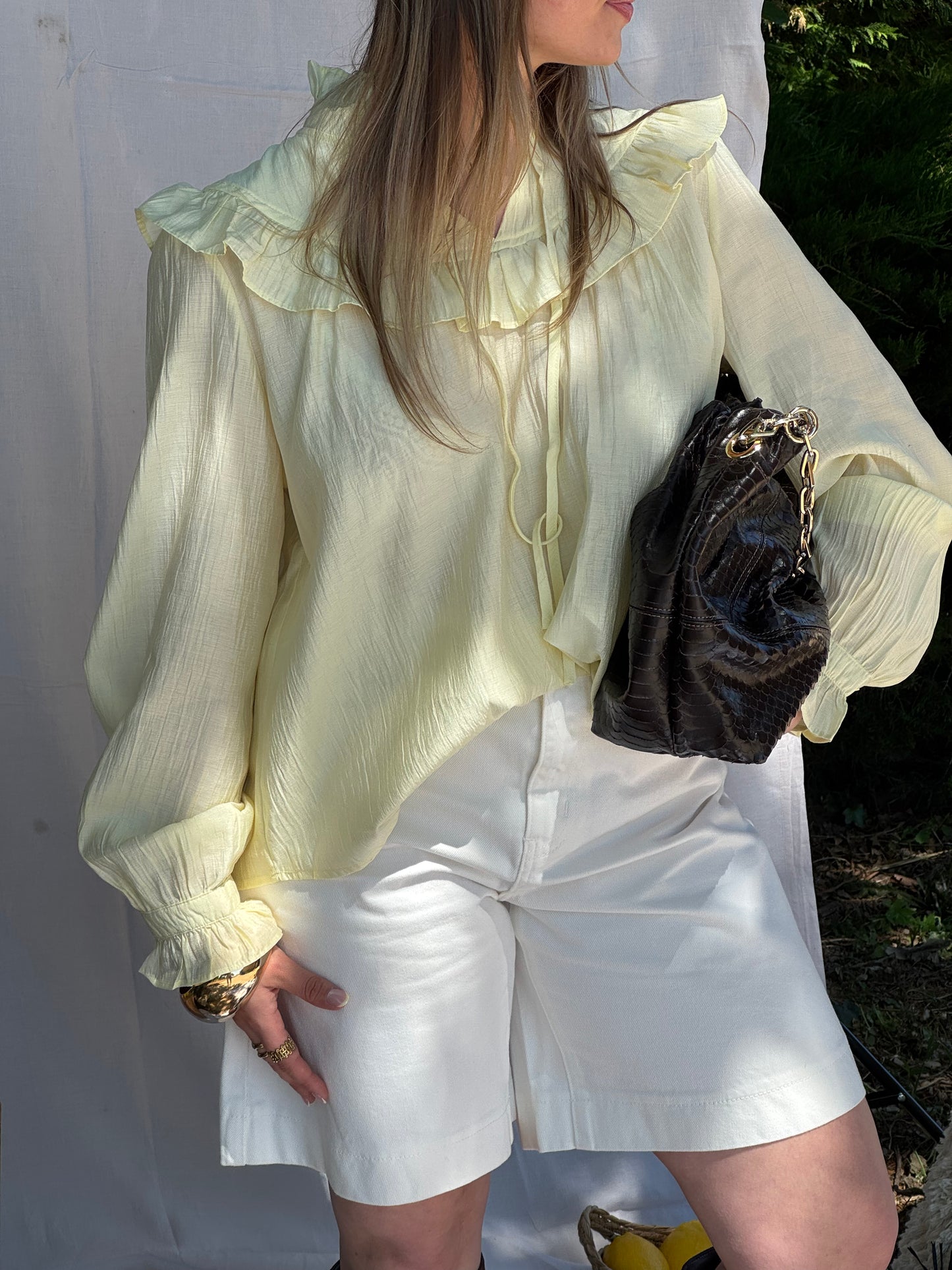 Blouse jaune - Ninon