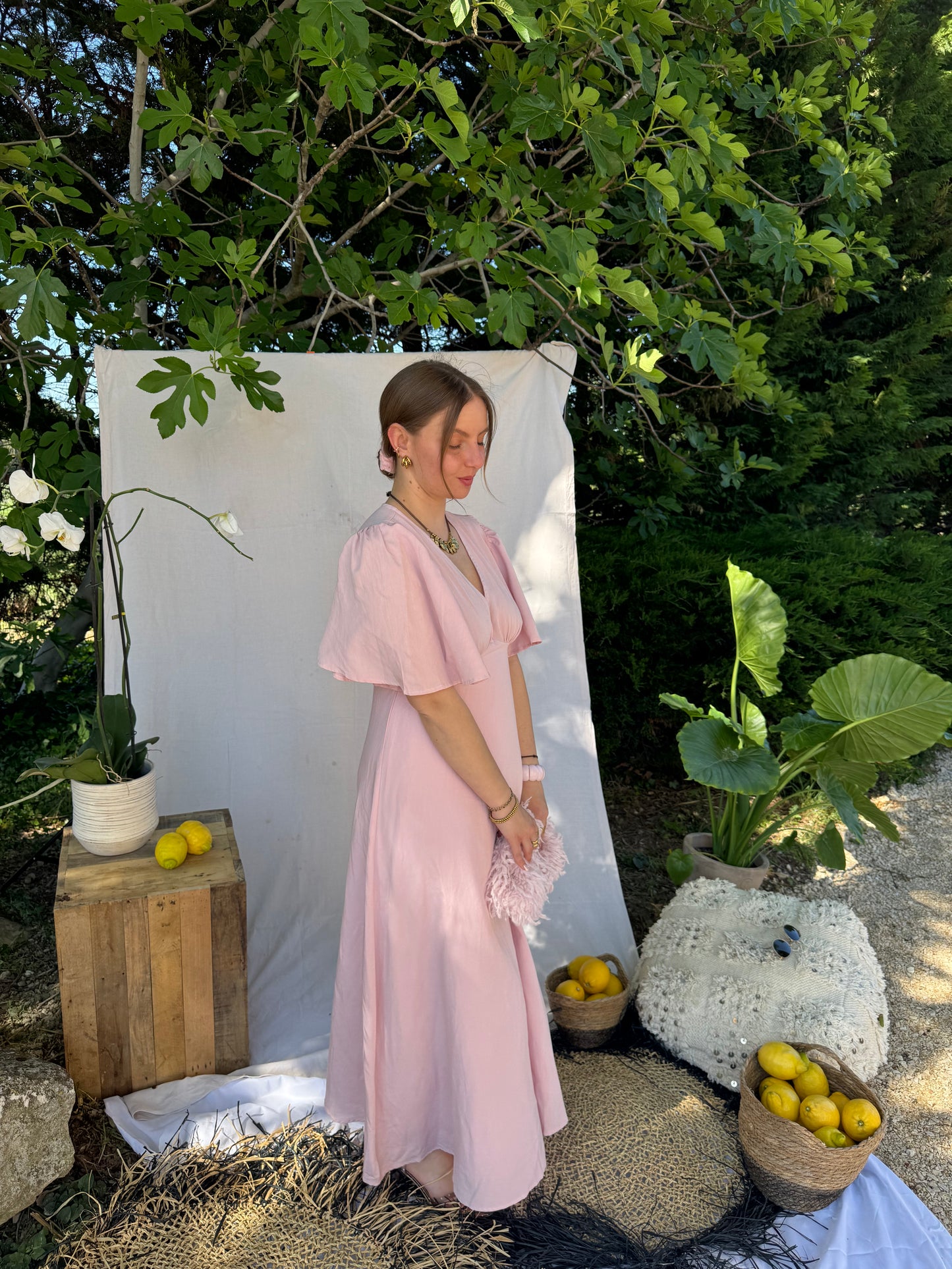 Robe rose - Dalia