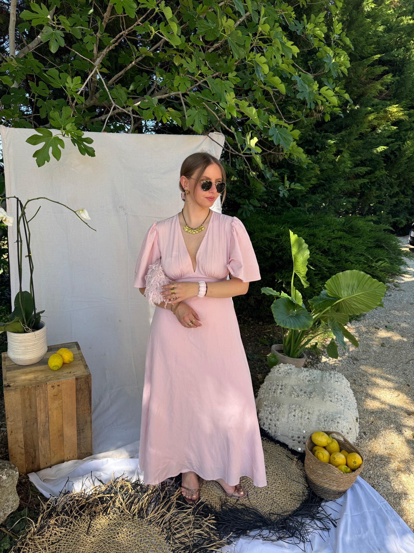Robe rose - Dalia