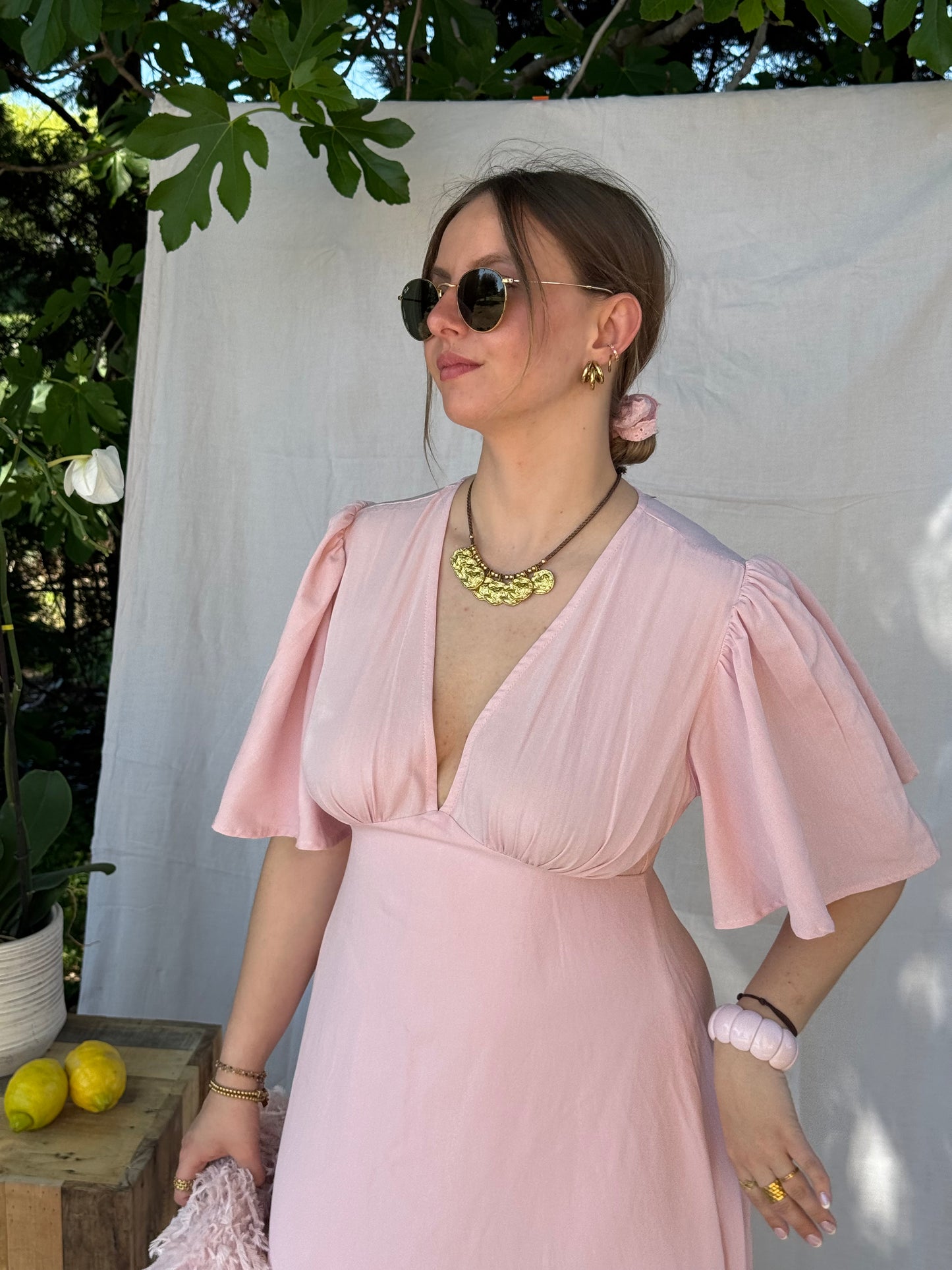 Robe rose - Dalia