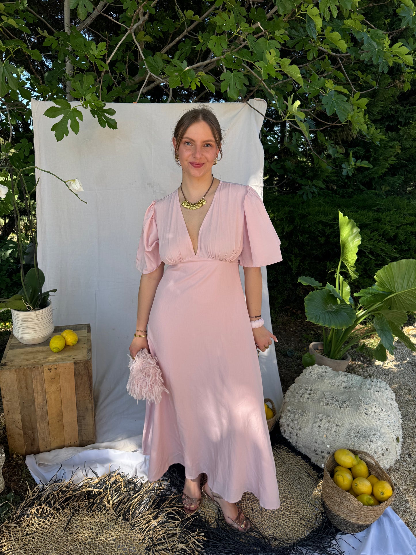 Robe rose - Dalia