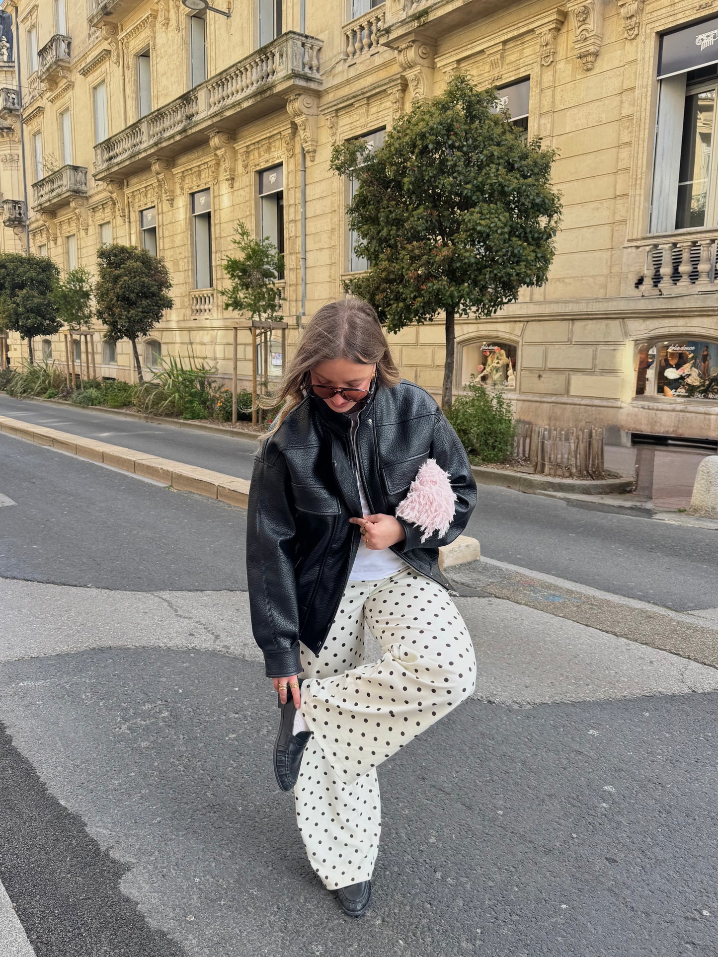 Jogging à pois - Emilie