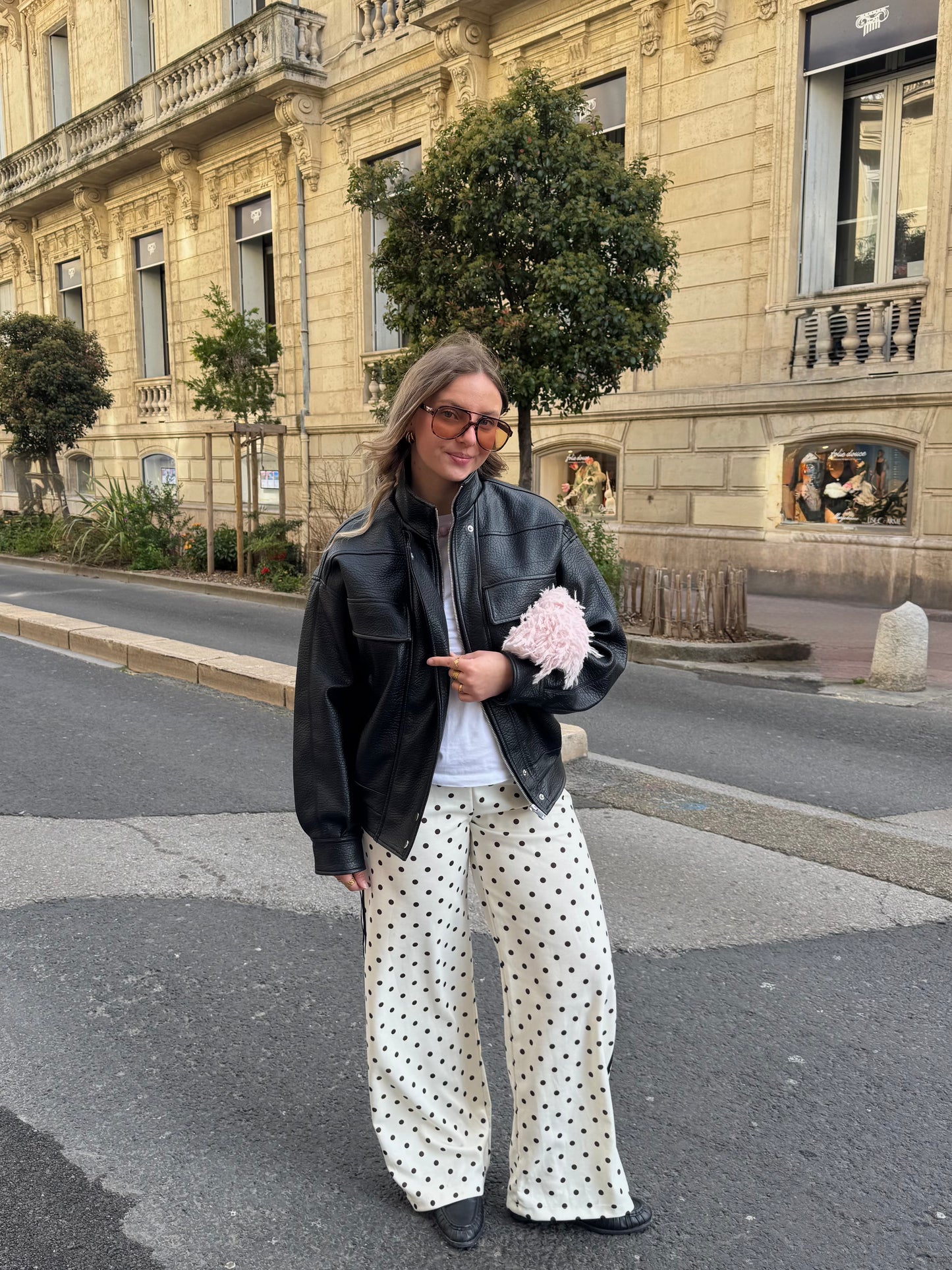 Jogging à pois - Emilie